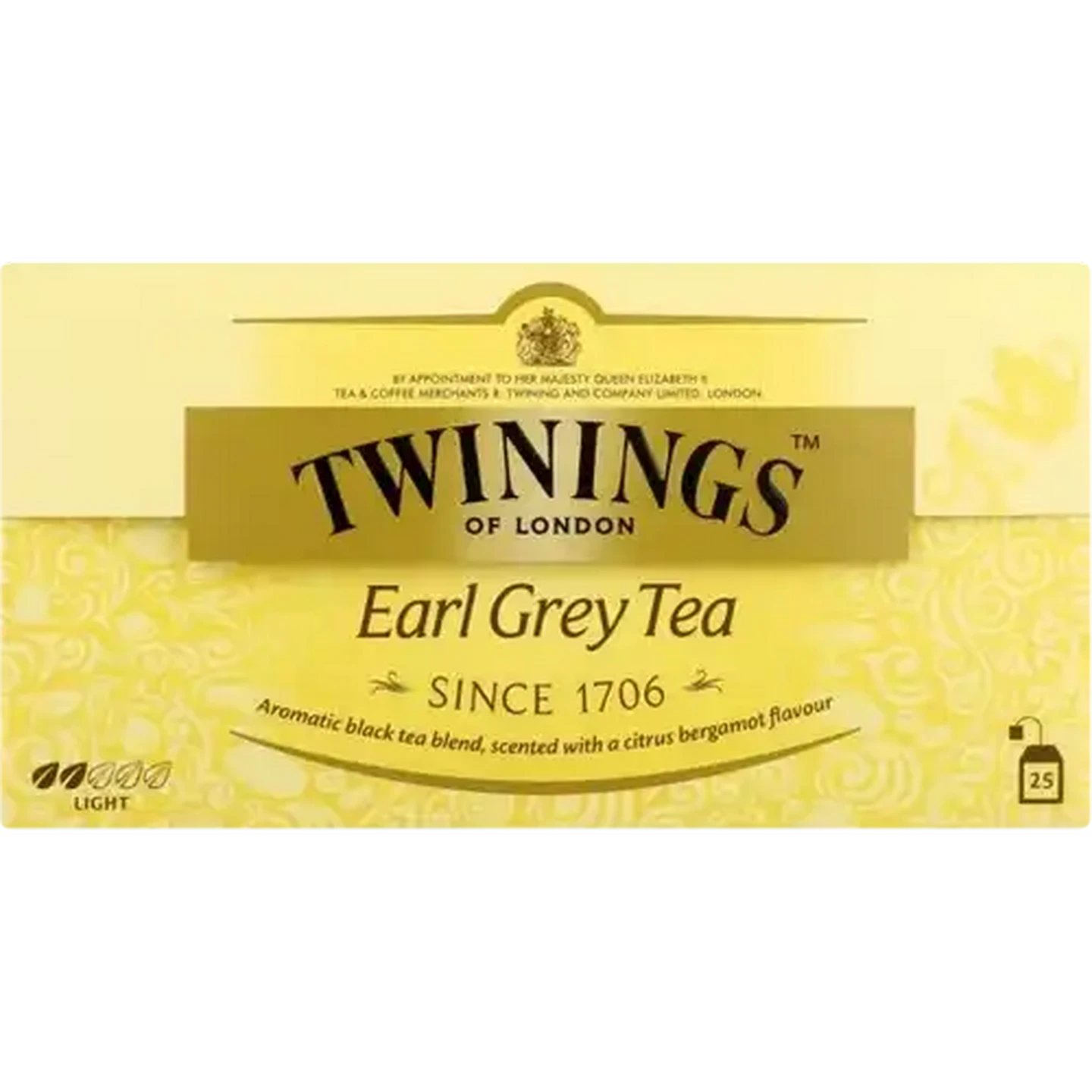 Image of Twinings Earl Grey Teabags 25 Pack