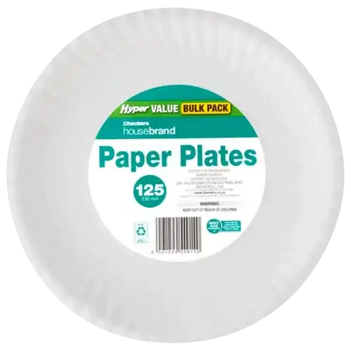 Checkers Sixty60 | Checkers Housebrand Hyper Value White Paper Plates ...