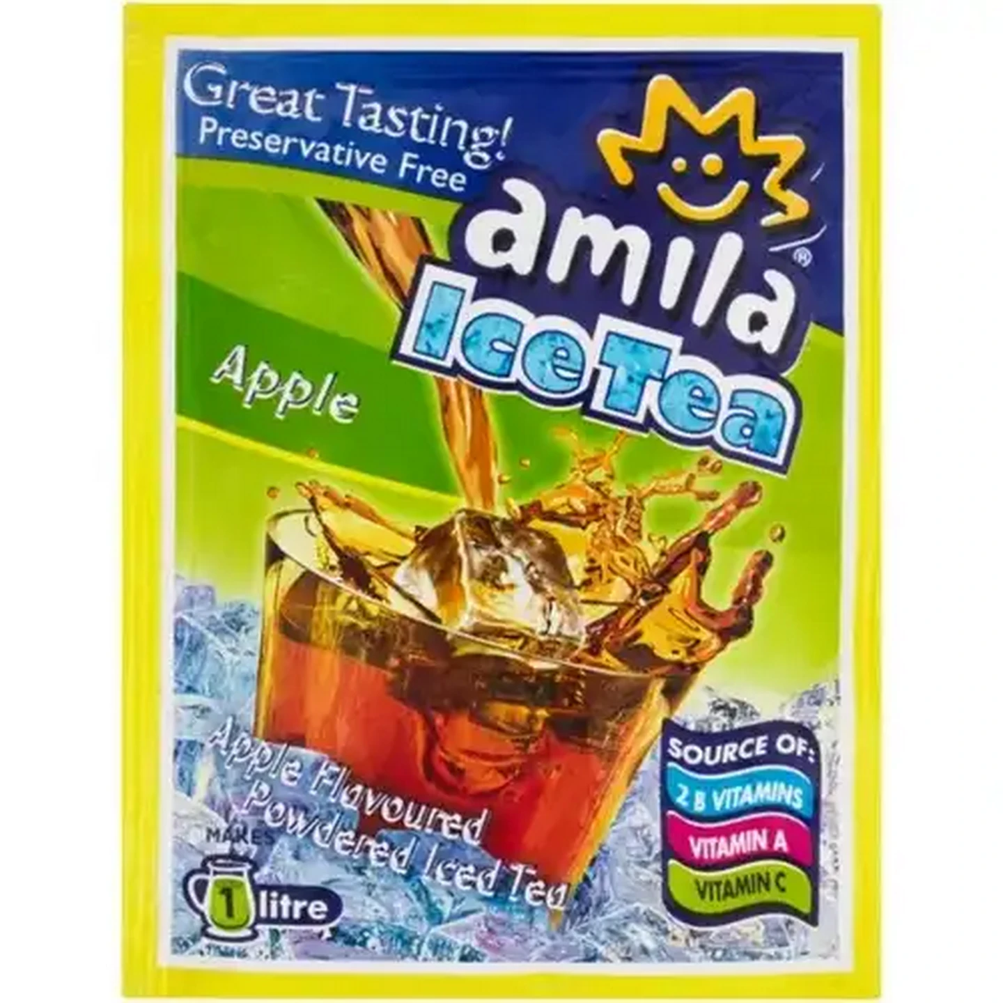 Image of Amila Apple Flavoured Powdered Ice Tea 45g