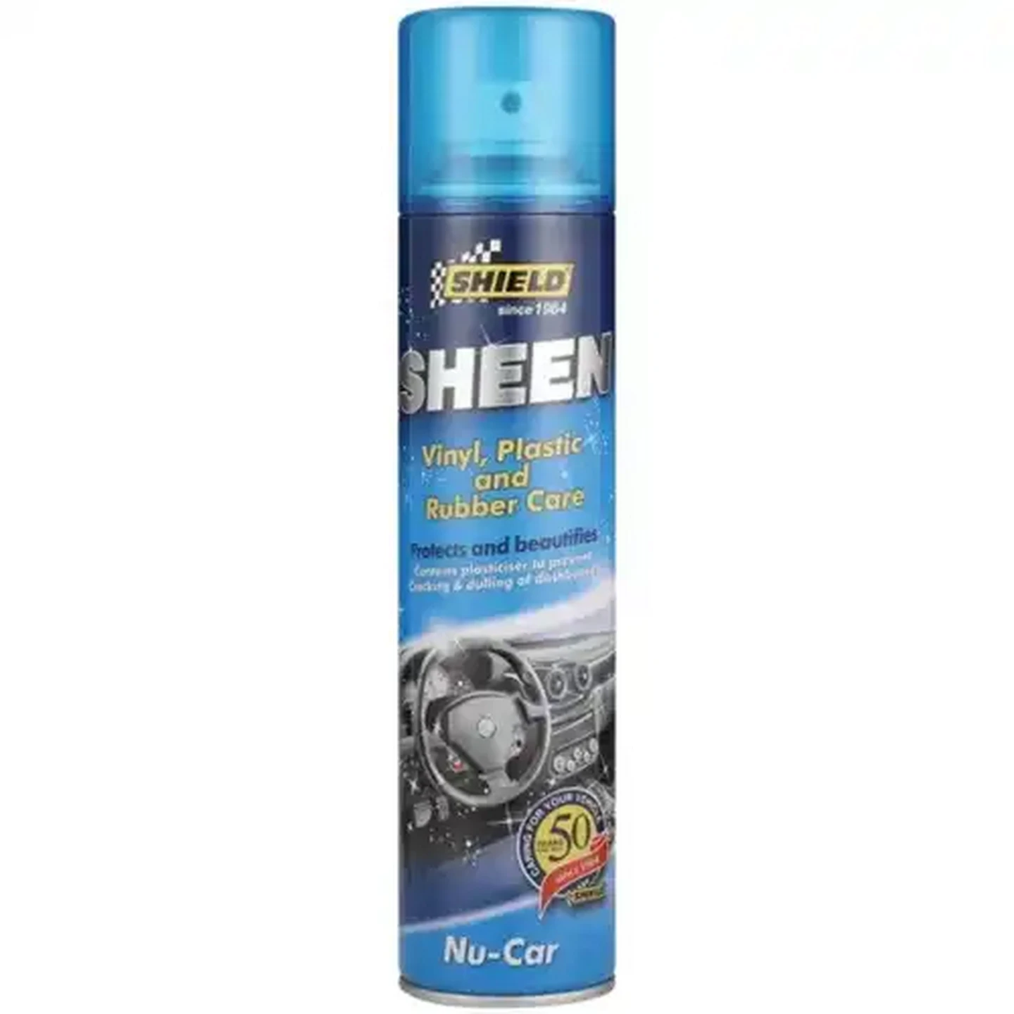 Image of Shield Sheen Nu-Car Vinyl, Plastic & Rubber Care 300ml