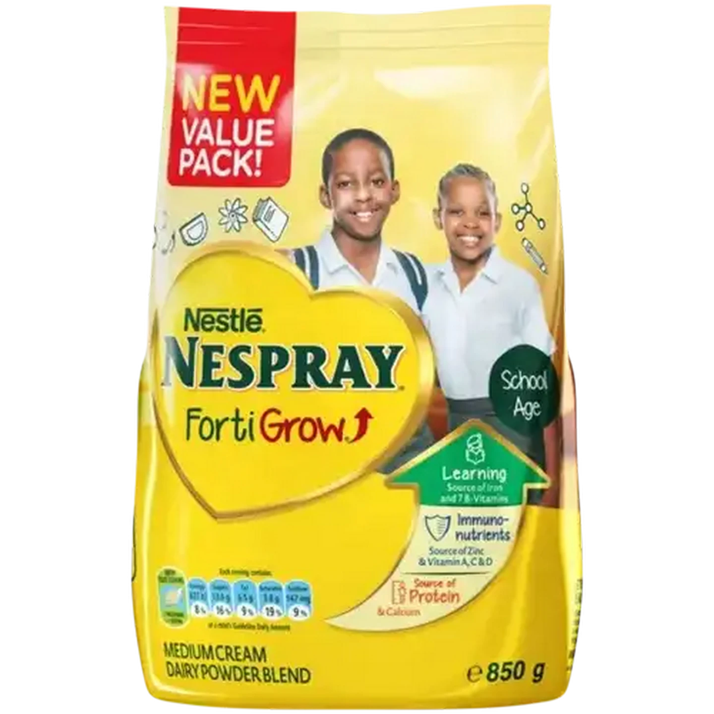 Image of Nespray FortiGrow Milk Powder 850g