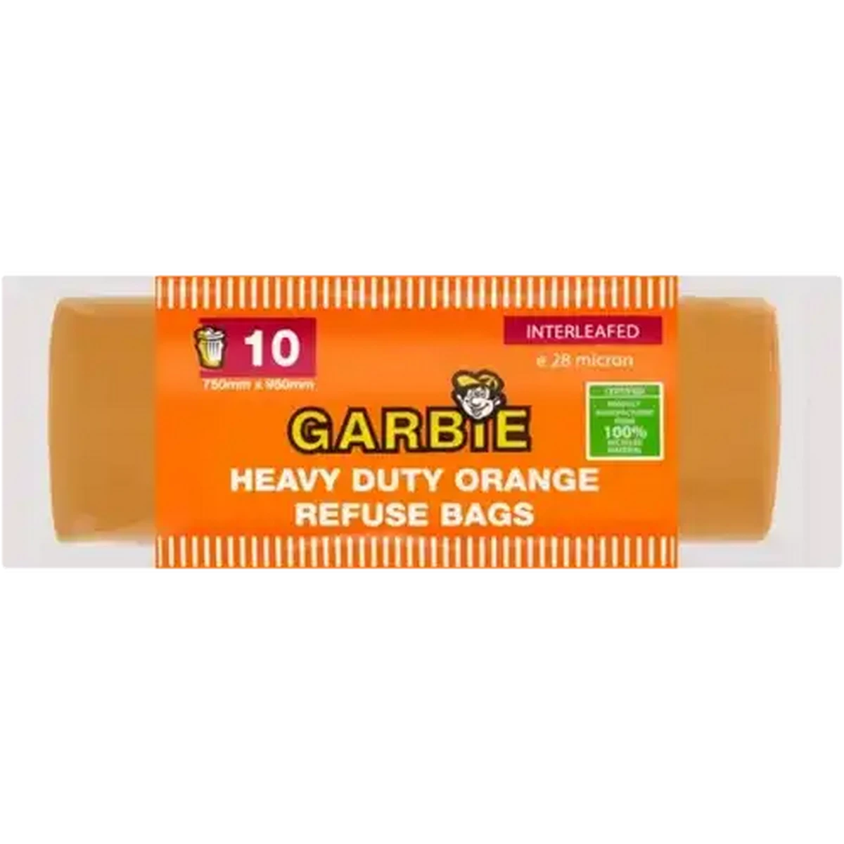 Checkers Sixty60 | Garbie Orange Heavy Duty Refuse Bags 10s