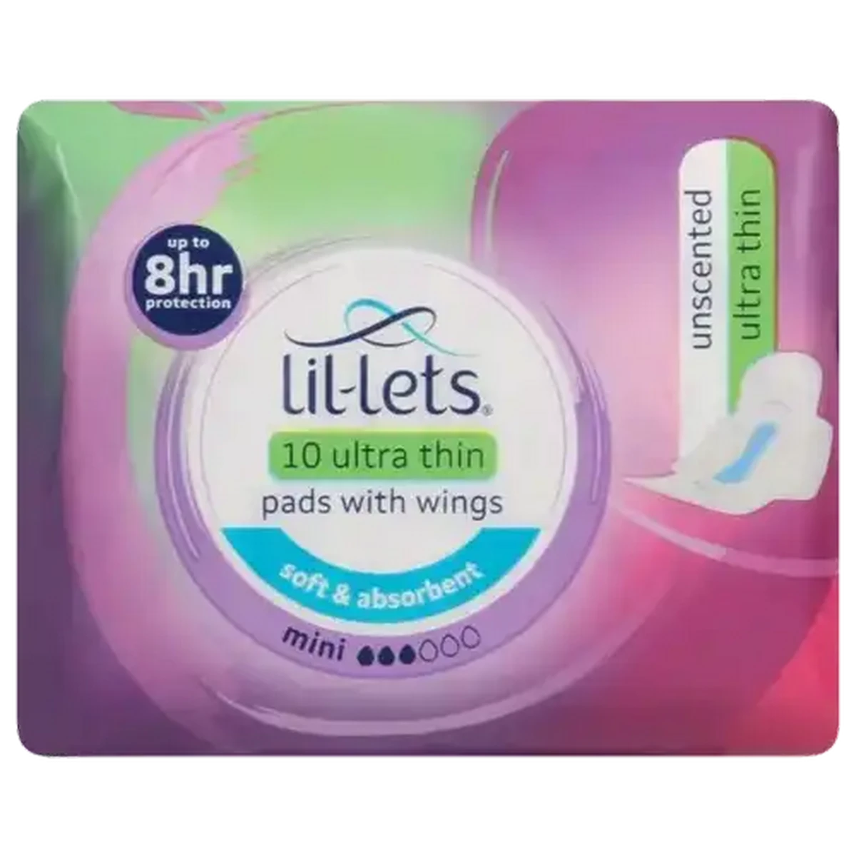 Checkers Sixty60 | Lil-Lets Unscented Mini Winged Ultra Thin Pads 10 Pack
