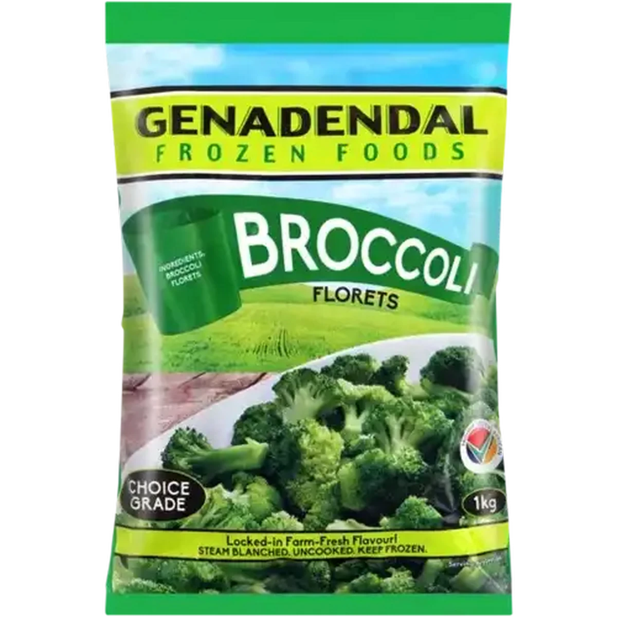 Checkers Sixty60 | Genadendal Frozen Foods Broccoli Florets Pack 1kg