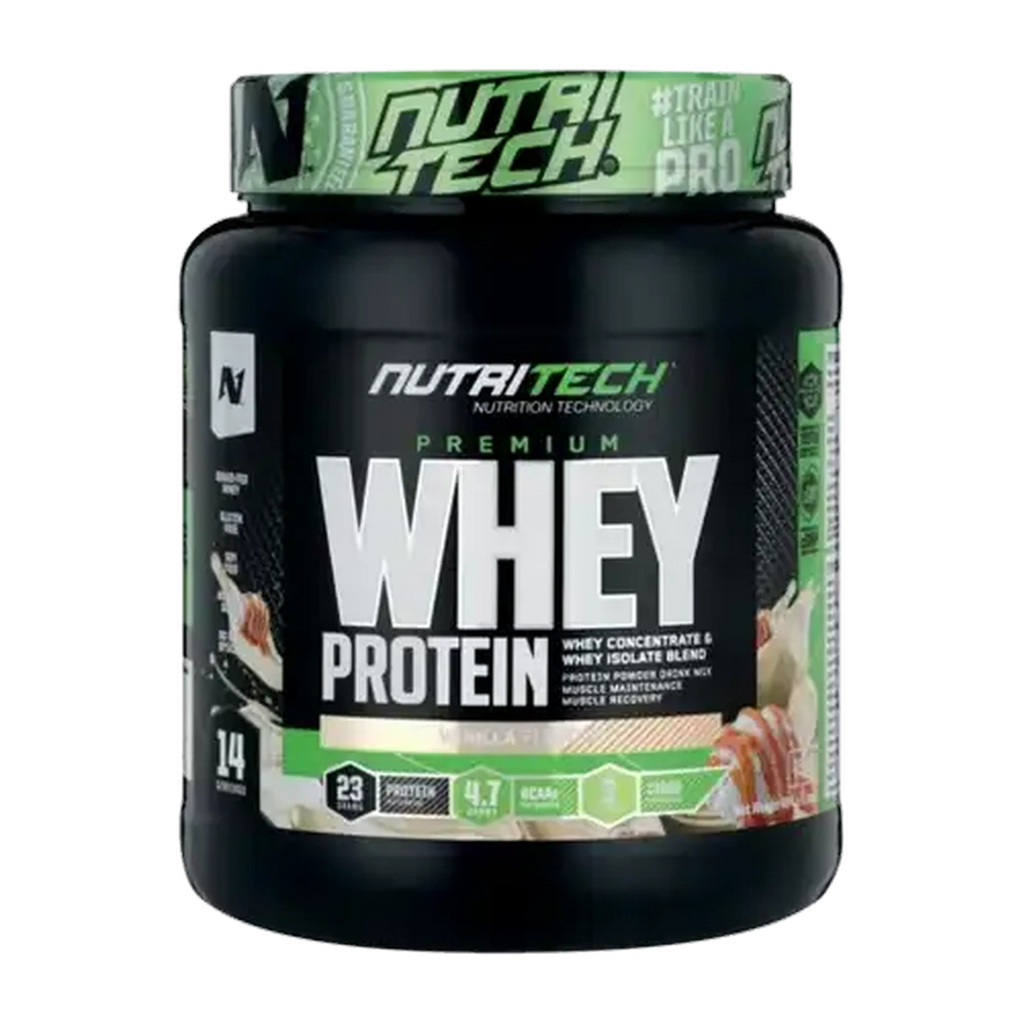 Image of NutriTech Vanilla Flavoured Whey Protein 454g