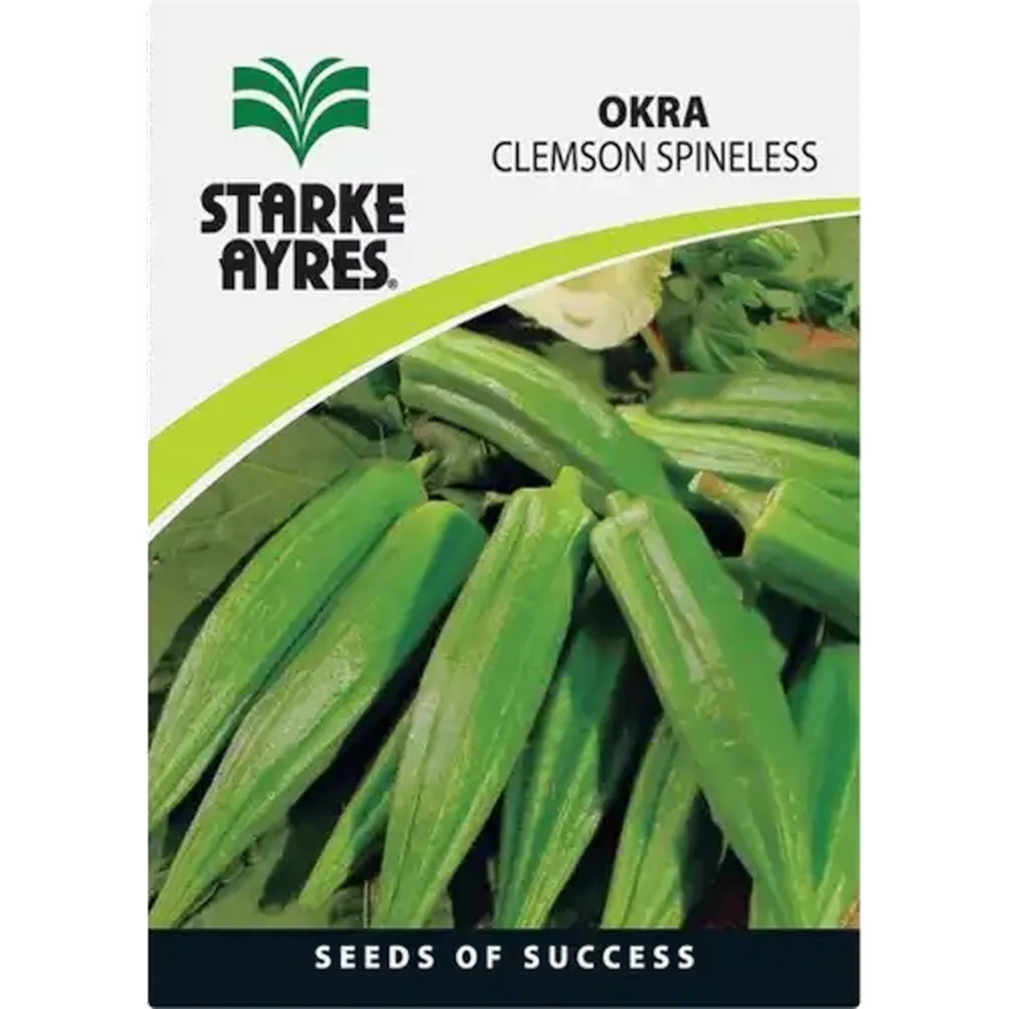 Image of Starke Ayres Okra Variety Vegetable Seeds
