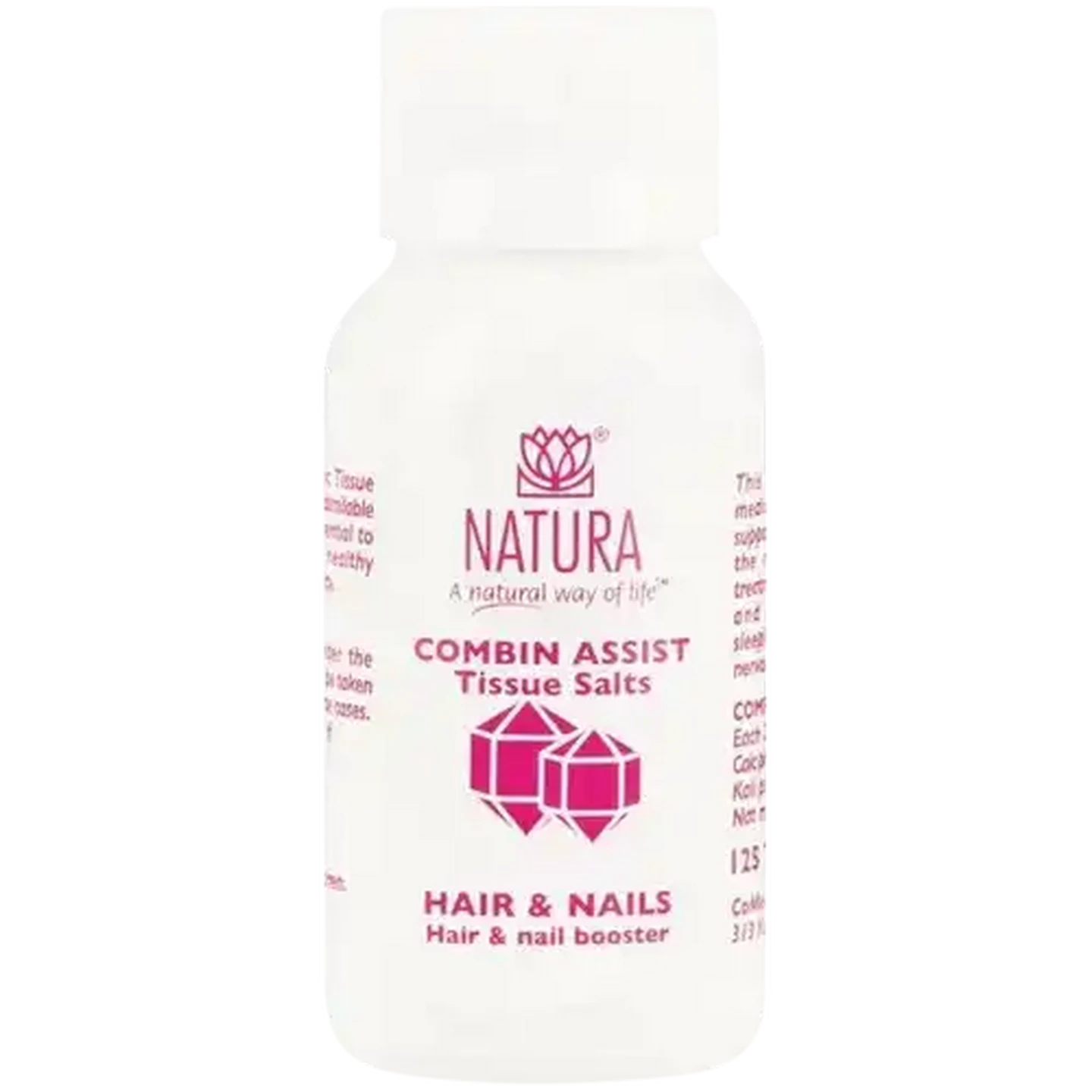 Image of Natura Combin Assist Hair & Nail Tissue Salts Tablets 125 Pack