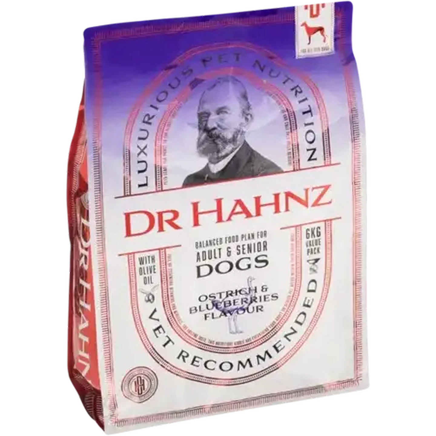 Checkers Sixty60 | Dr Hahnz Ostrich & Blueberry Adult & Senior Dog