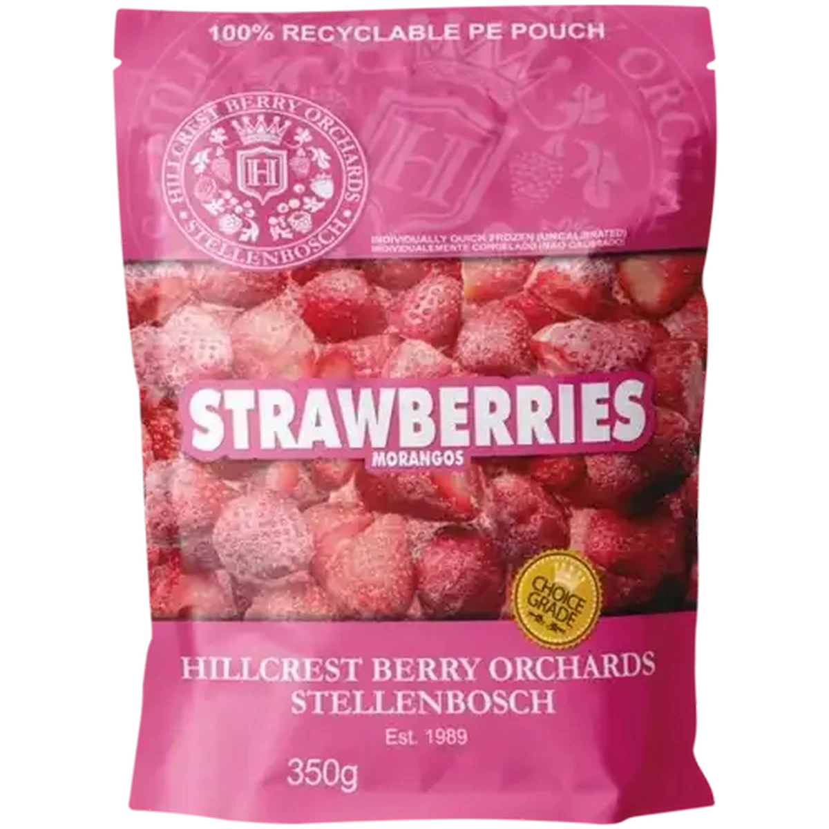 Checkers Sixty60 | Hillcrest Berry Orchards Frozen Strawberries 350g
