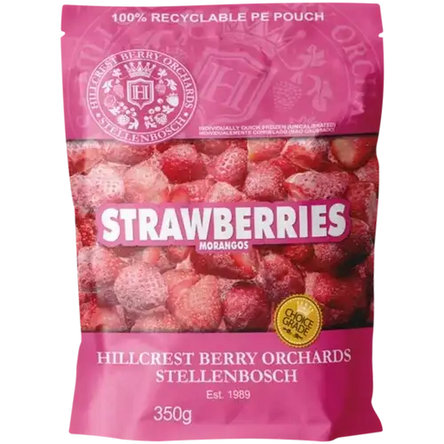 Checkers Sixty60 | Hillcrest Berry Orchards Frozen Strawberries 350g