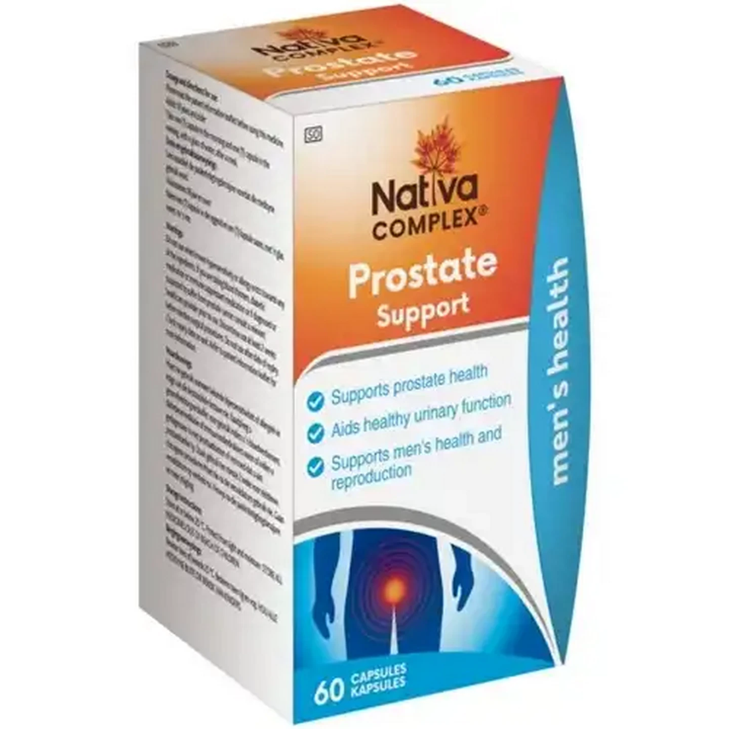 Image of Nativa Complex Prostate Support Capsules 60 Pack