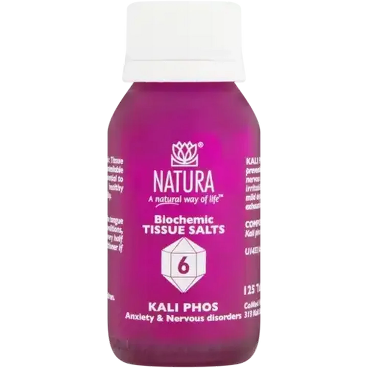 Image of Natura Kali Phos Biochemic Tissue Salts 125ml
