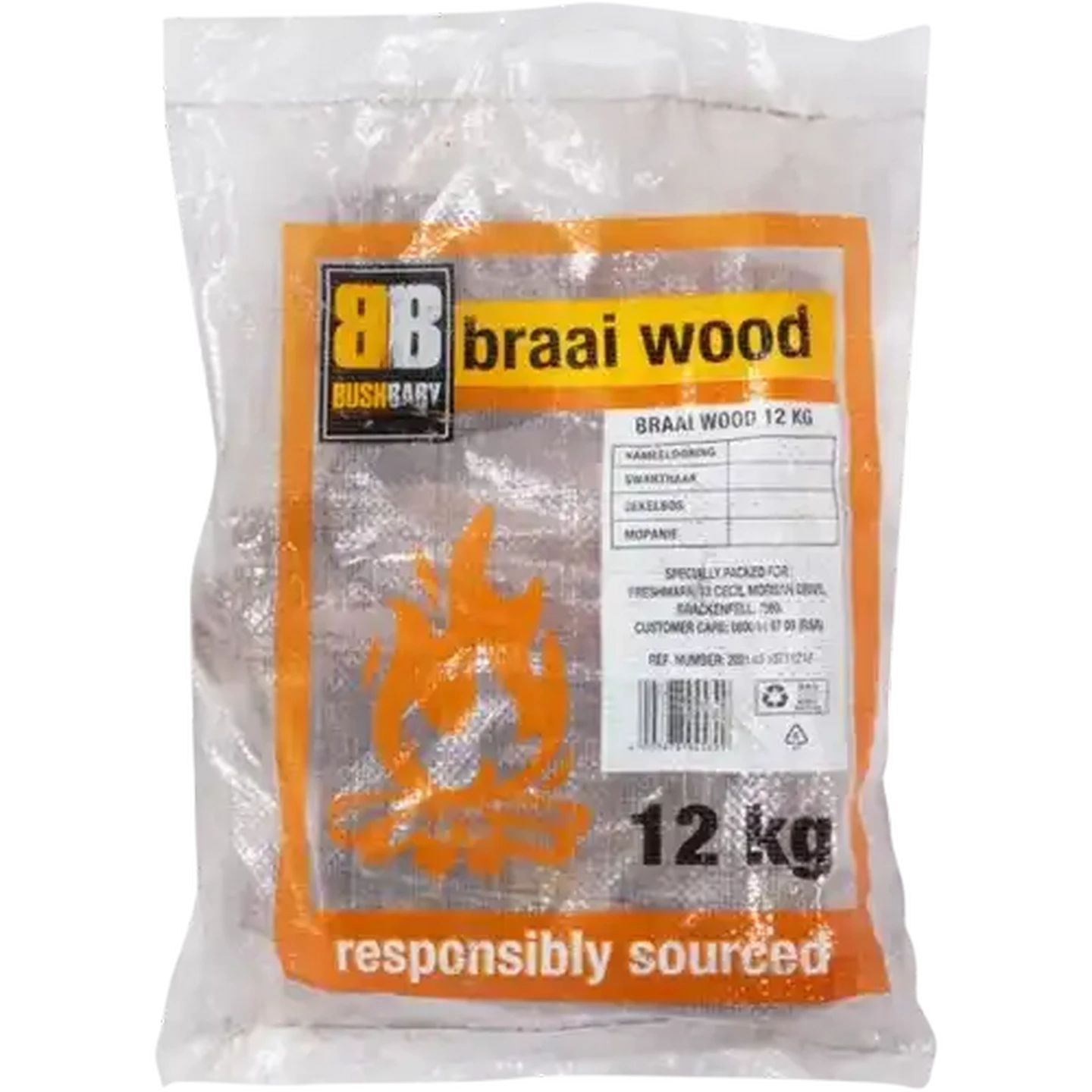 Image of Bush Baby Braai Wood 12kg
