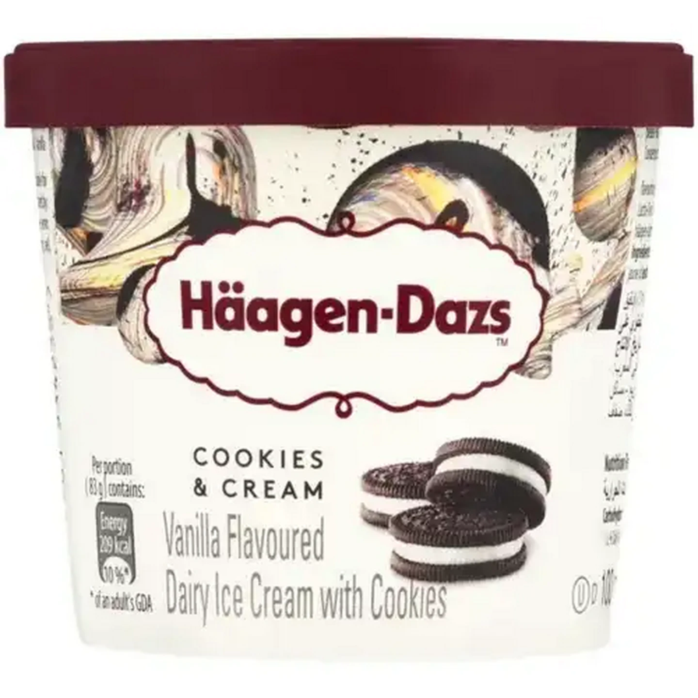 Checkers Sixty60 | Häagen-Dazs Cookies & Cream Dairy Ice Cream 100g