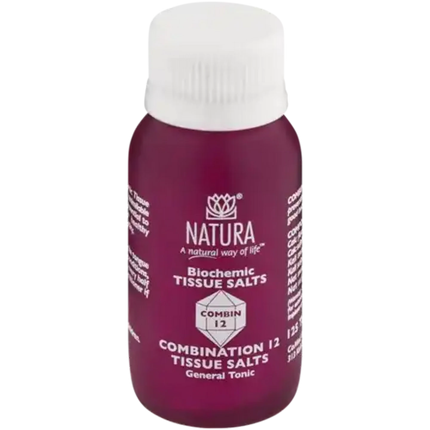 Image of Natura Combination 12 Tissue Salts Tablets 125 Pack