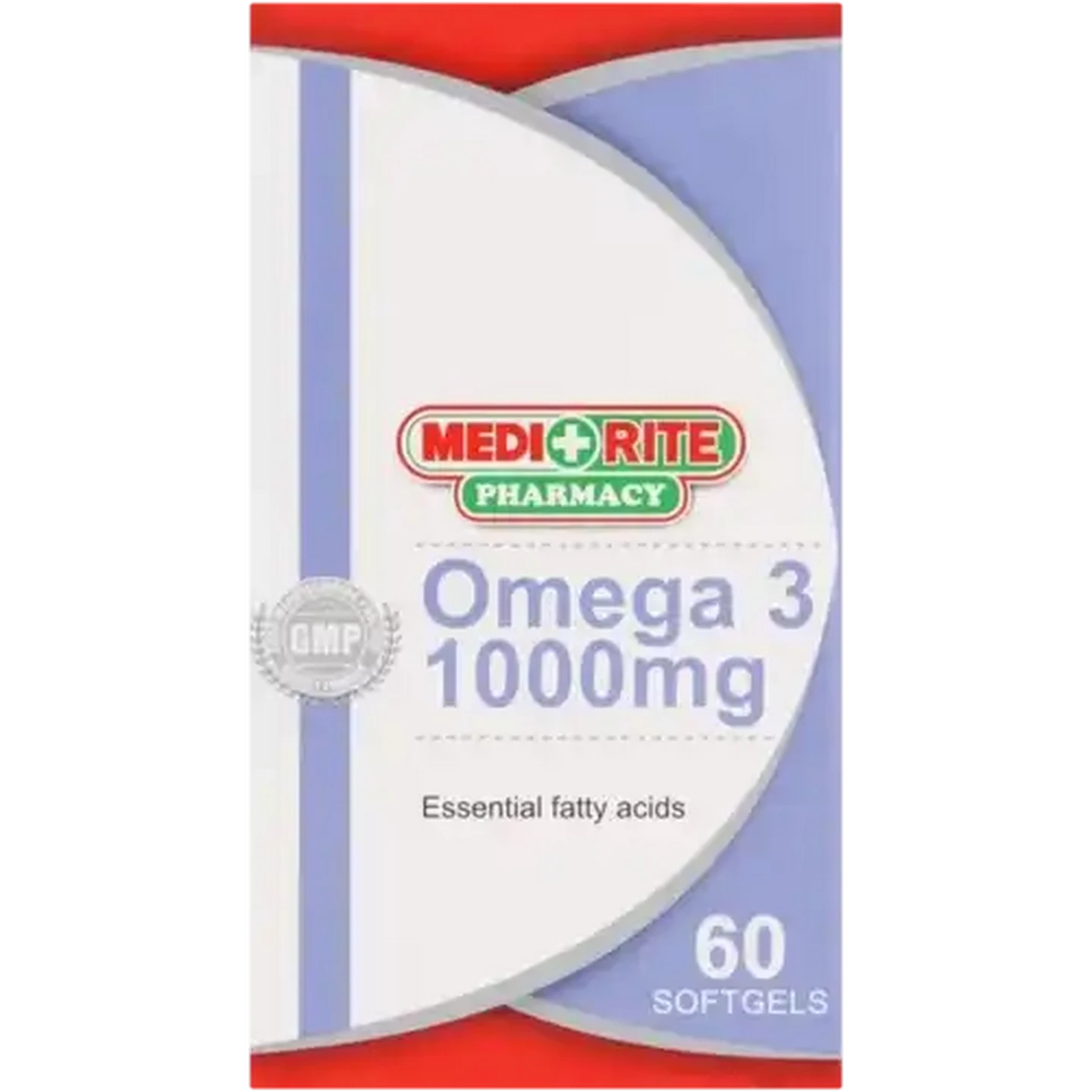Image of Medirite Pharmacy Omega 3 Softgels 60 Pack
