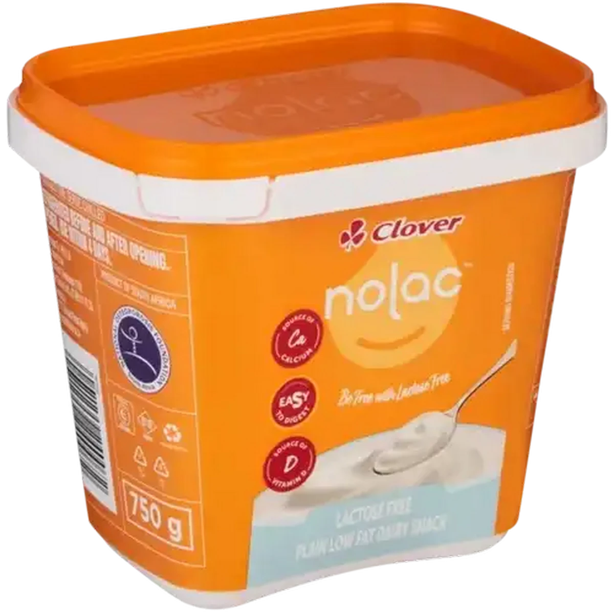 Checkers Sixty60 | Clover Nolac Plain Lactose Free Low Fat Dairy