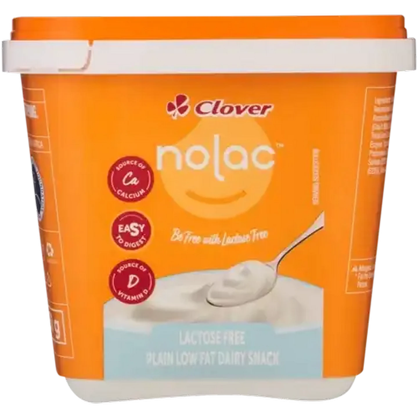 Shoprite ZA | Clover Nolac Plain Lactose Free Low Fat Dairy Snack 750g