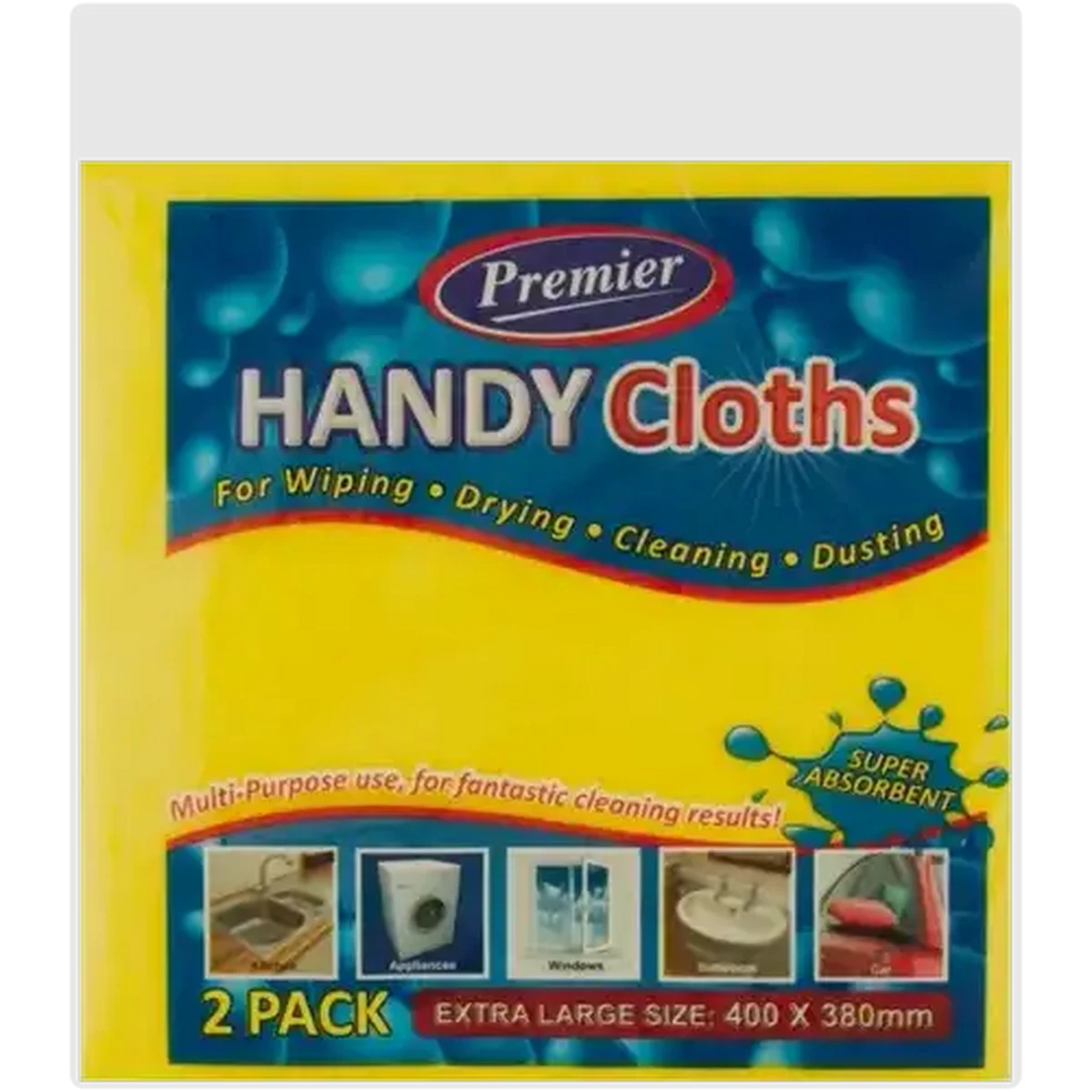 【モアイ】WBC 2006 グラウンドジャケット　XL Checkers Sixty60 | Premier Extra Large Yellow Handy Cloths 2-Pack
