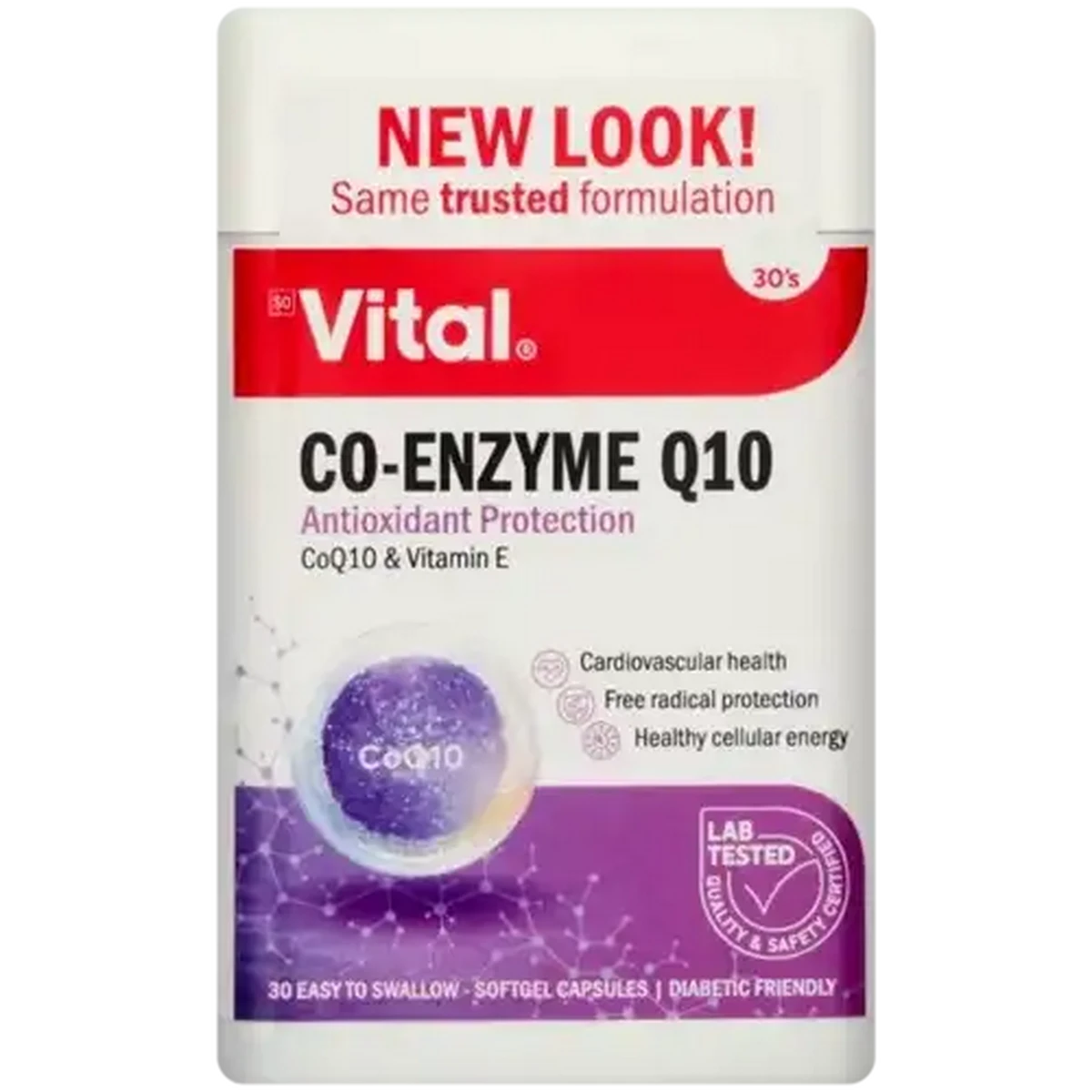 Checkers Sixty60 | Vital C0-Enzyme Q10 Tablets 30 Pack