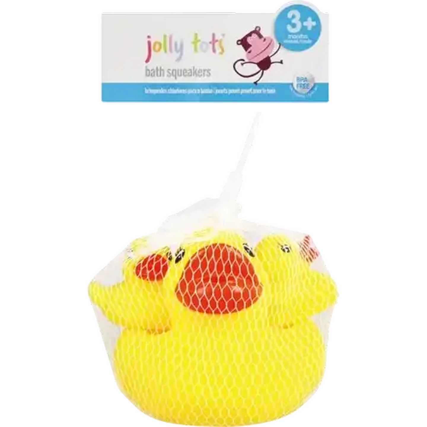 Image of Jolly Tots 3 Months Vynil Toy Ducks 4 Piece