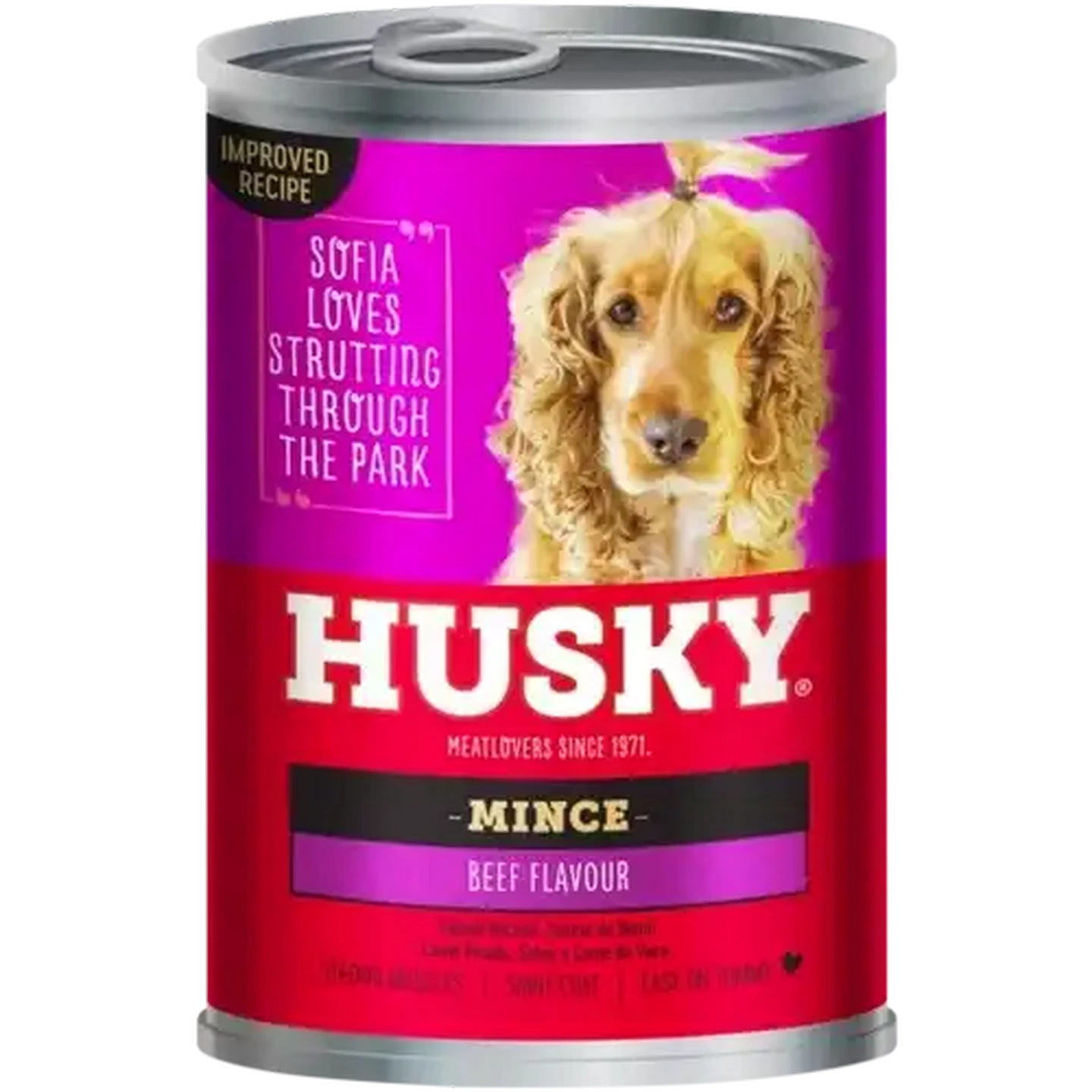 Checkers Sixty60 | Husky Meatlovers Beef Mince Adult Dog Food Tin 385g