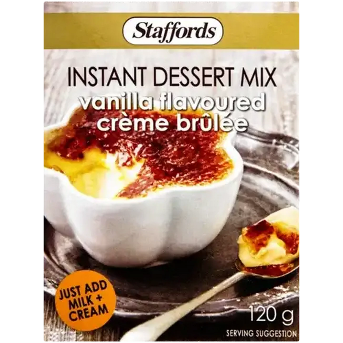 Checkers Sixty60 | Staffords Vanilla Flavoured Crème Brûlée
