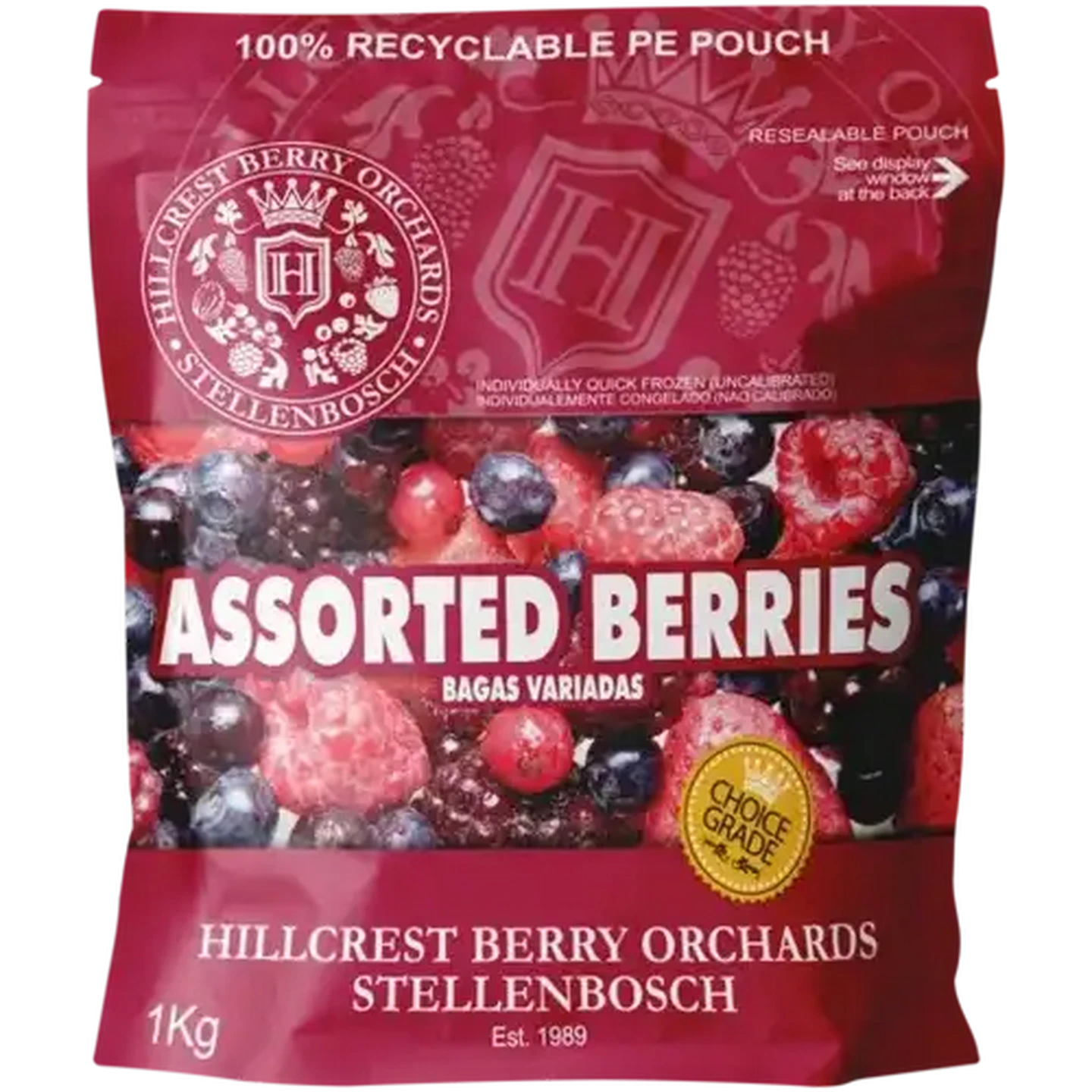 Checkers Sixty60 | Hillcrest Berry Orchards Frozen Assorted