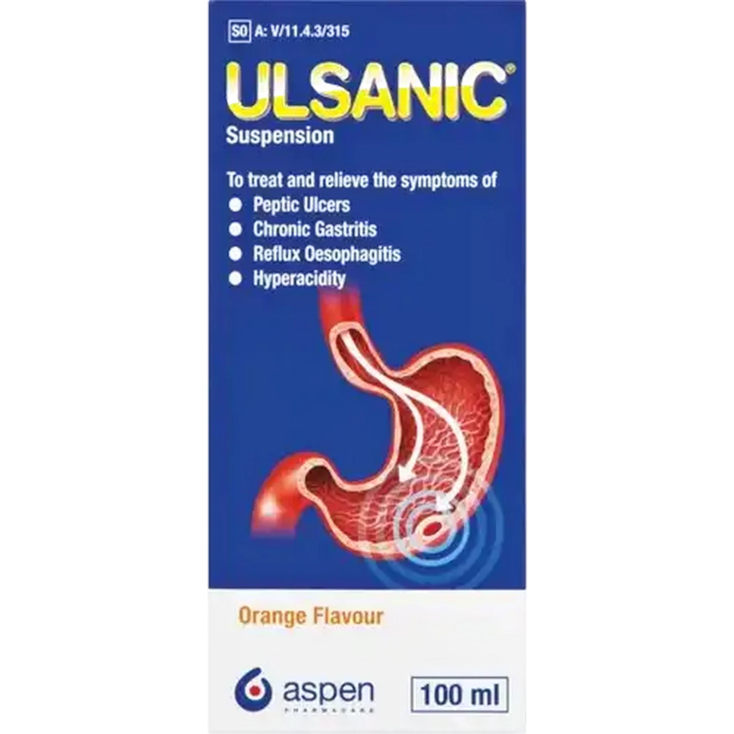 Checkers Sixty60 | Ulsanic Suspension Orange Flavoured Medication