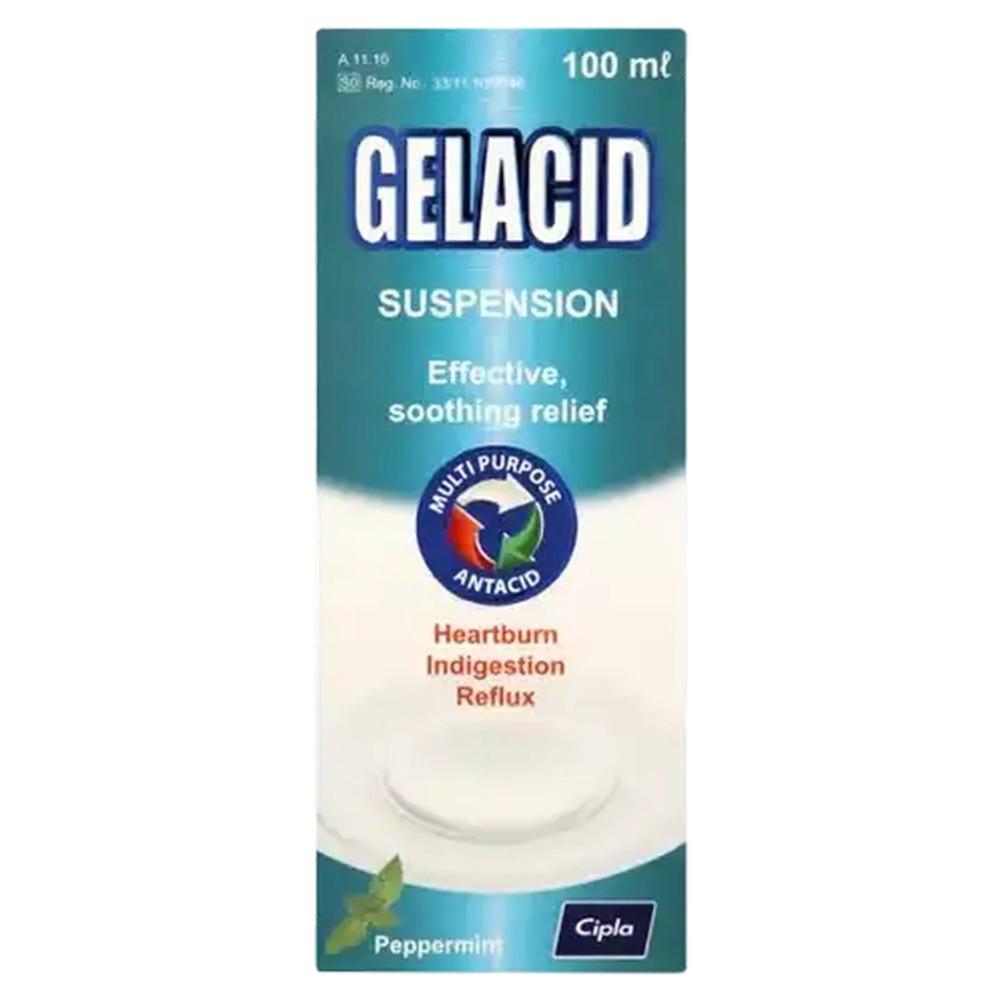 Image of Gelacid Suspension Multipurpose Antacid 100ml