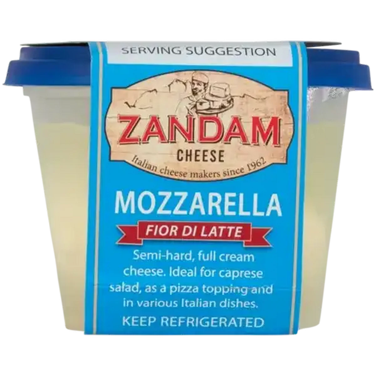 Checkers Sixty60 | Zandam Cheese Fior Di Latte Mozzarella Cheese 120g