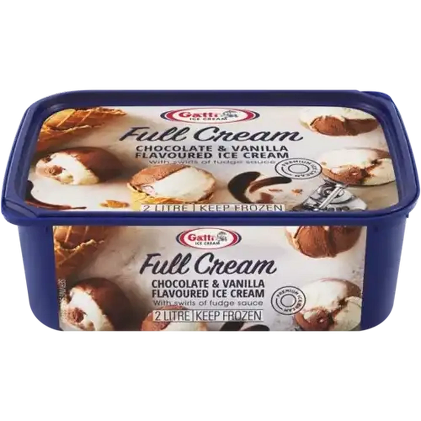 Y*。様 Lucky Cream Chocolate☆ダブルアイス＆クッキーチャ Checkers Sixty60 | Gatti Ice Cream Chocolate & Vanilla Flavoured