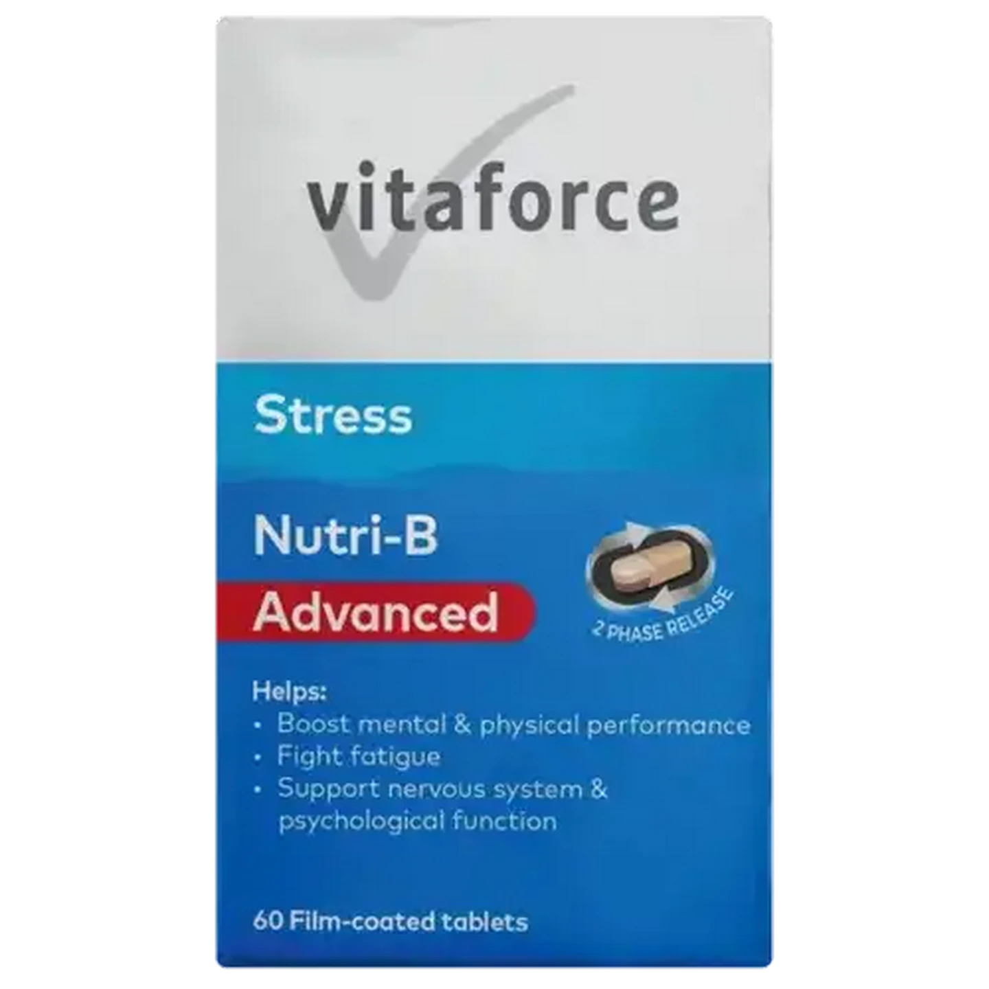 Image of Vitaforce Nutri-B Advanced Multivitamin Tablets 60 Pack