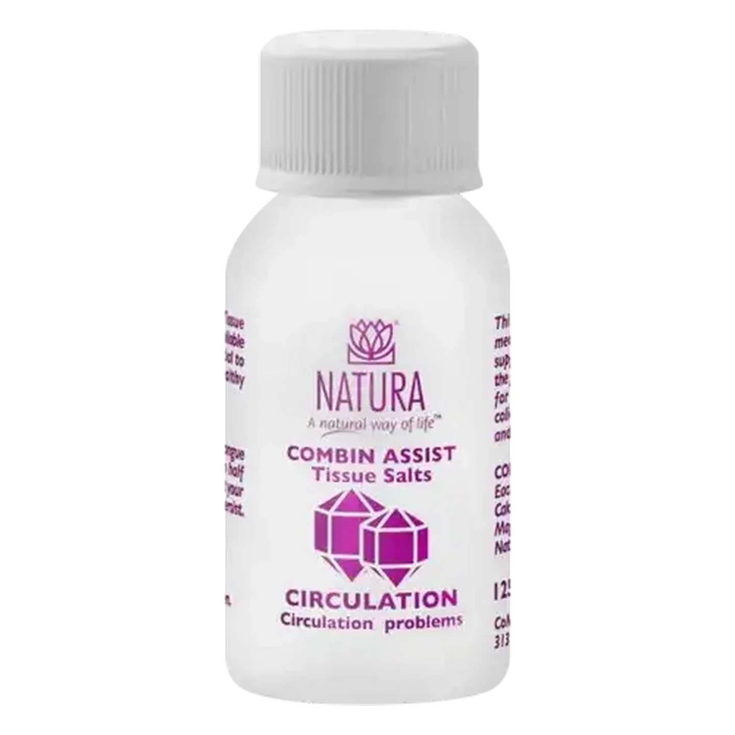 Image of Natura Circulation Tissue Salts Tablets 125 Pack