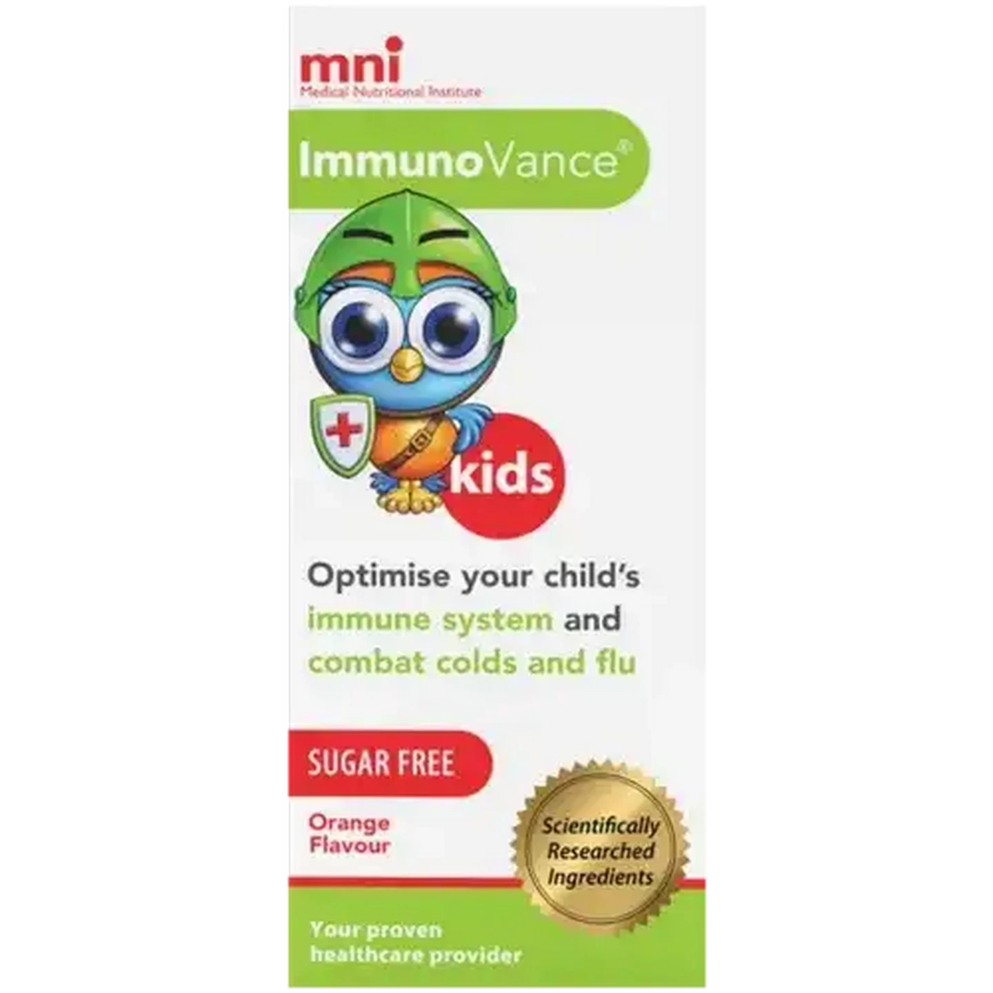 Image of MNI Orange Flavour ImmunoVance Kids Syrup 200ml