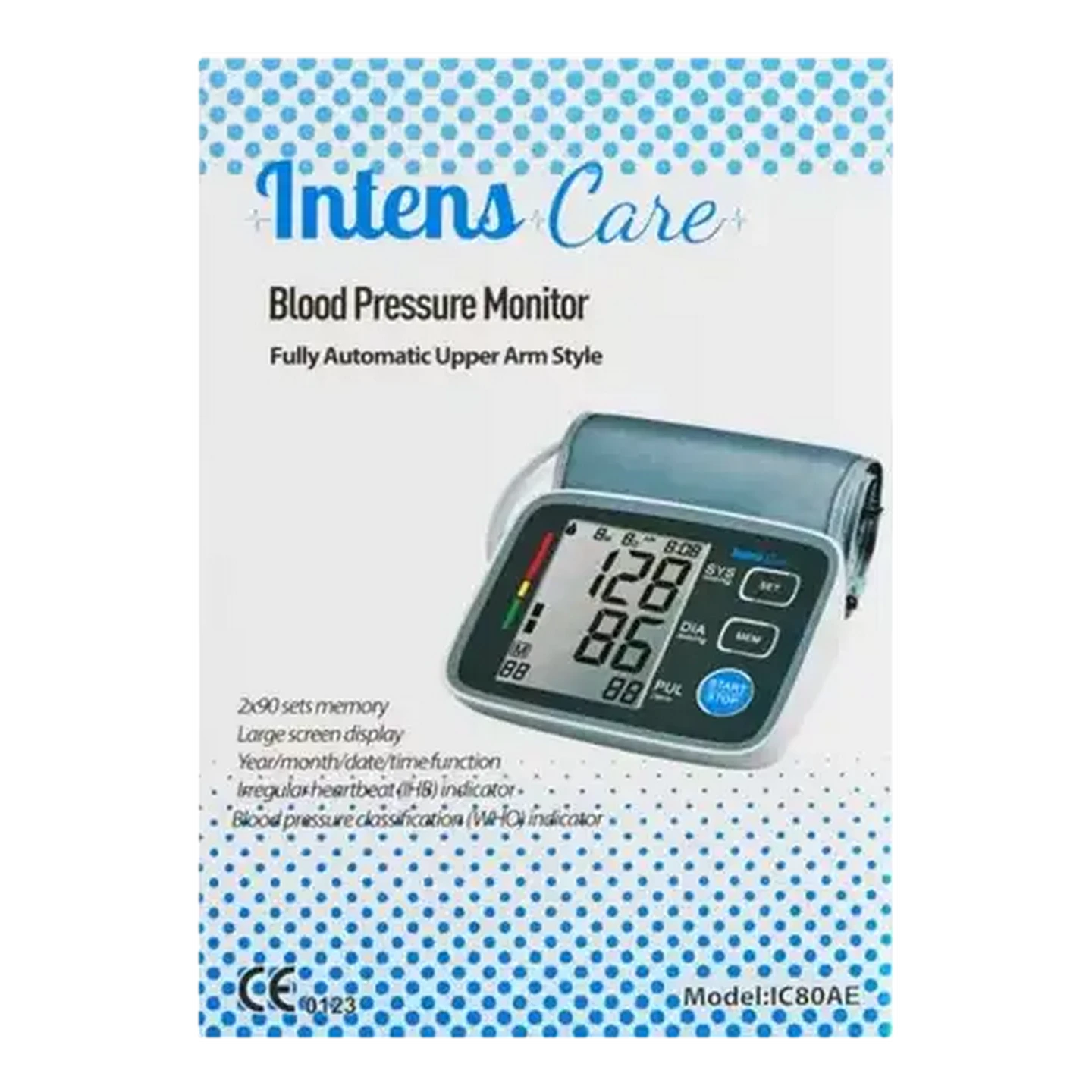Image of Intensecare Blood Pressure Monitor