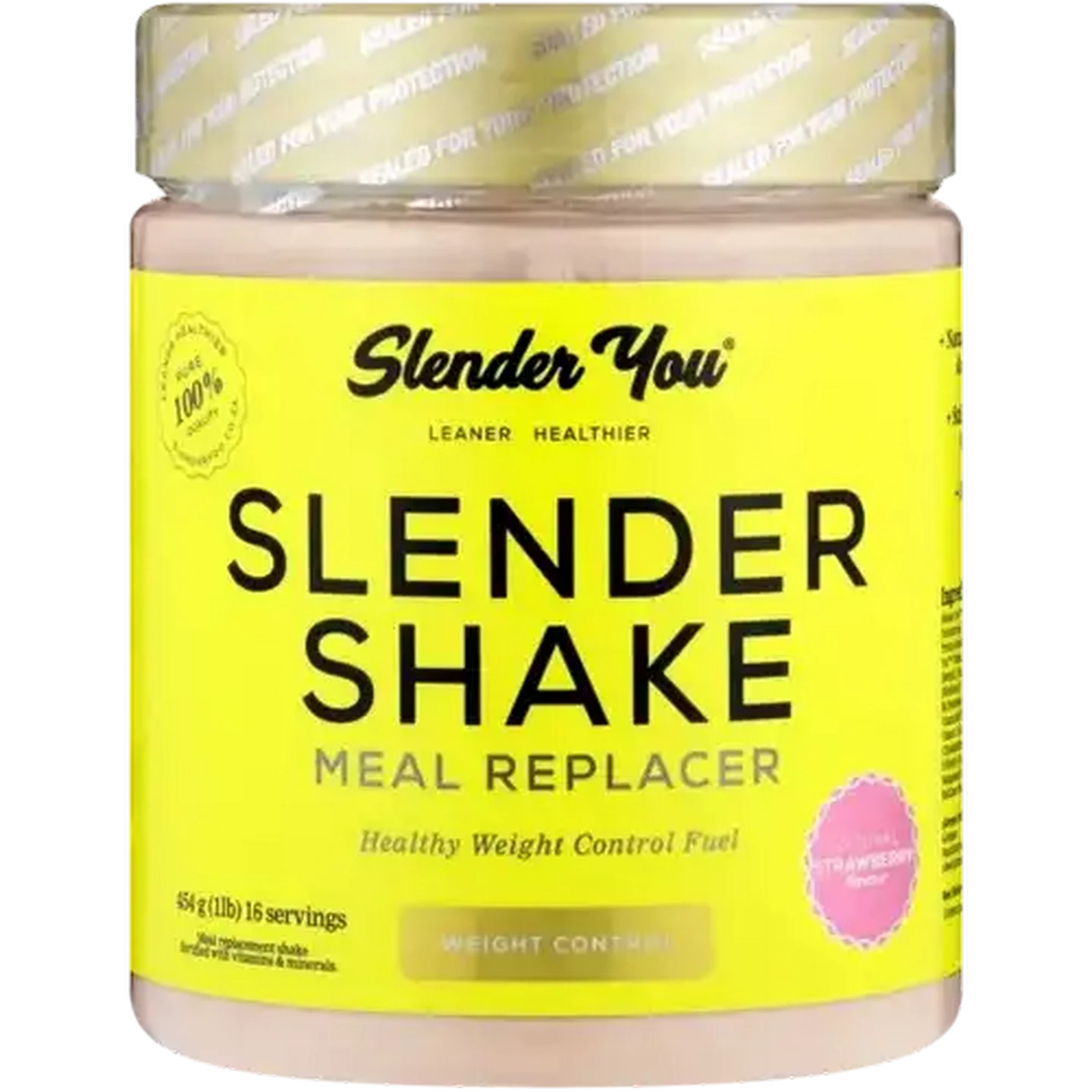 Image of Slender You Strawberry Flavoured Meal Replacement Shake 454g
