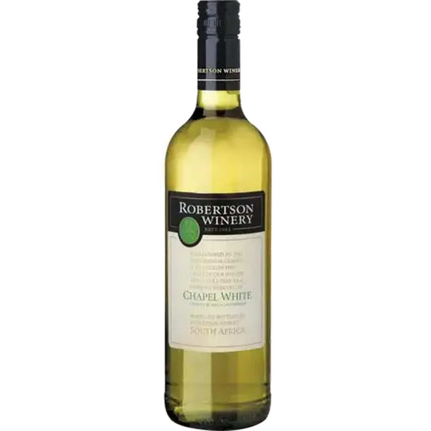 Shoprite ZA | Robertson Winery Chapel White Wine Bottle 750ml