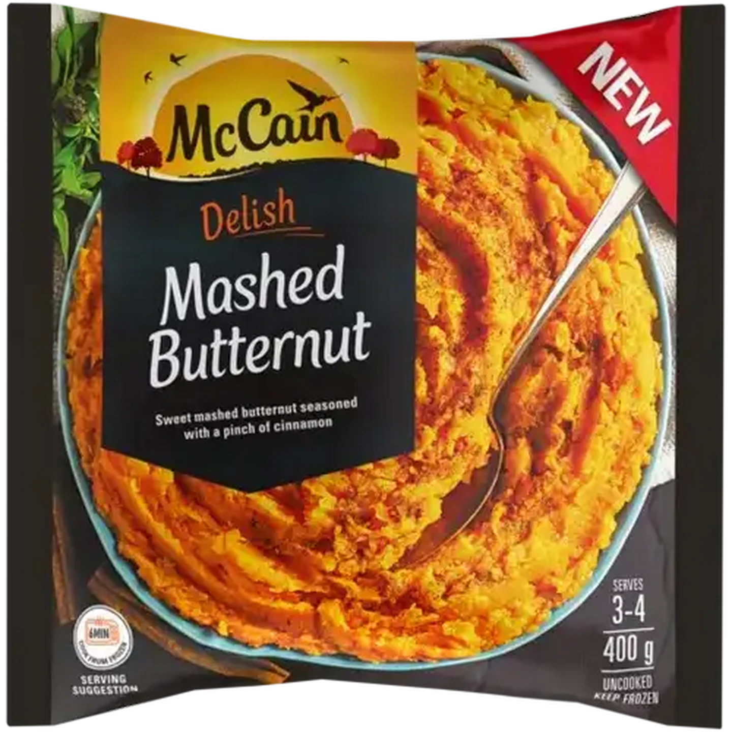 Image of McCain Frozen Mashed Butternut 400g