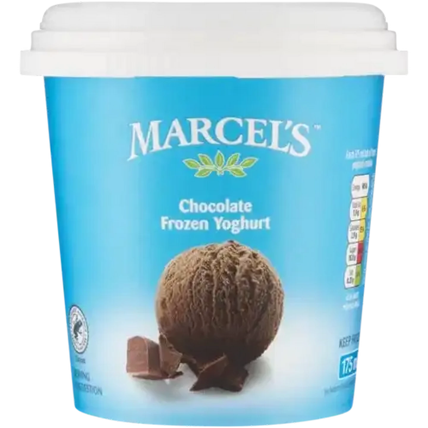 Image of Marcel's Chocolate Flavoured Frozen Yoghurt Tub 175ml