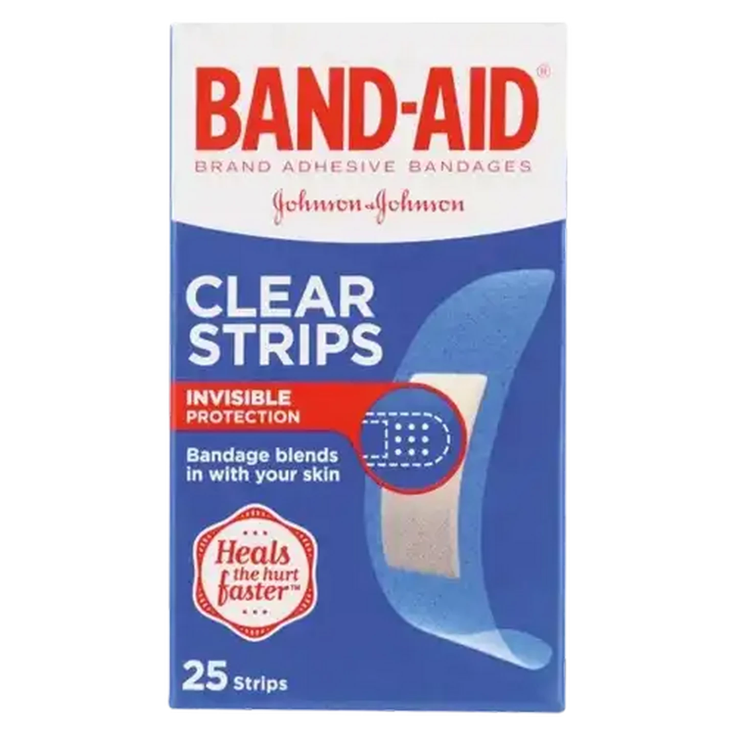 Image of Band-Aid Clear Strips 25 Pack