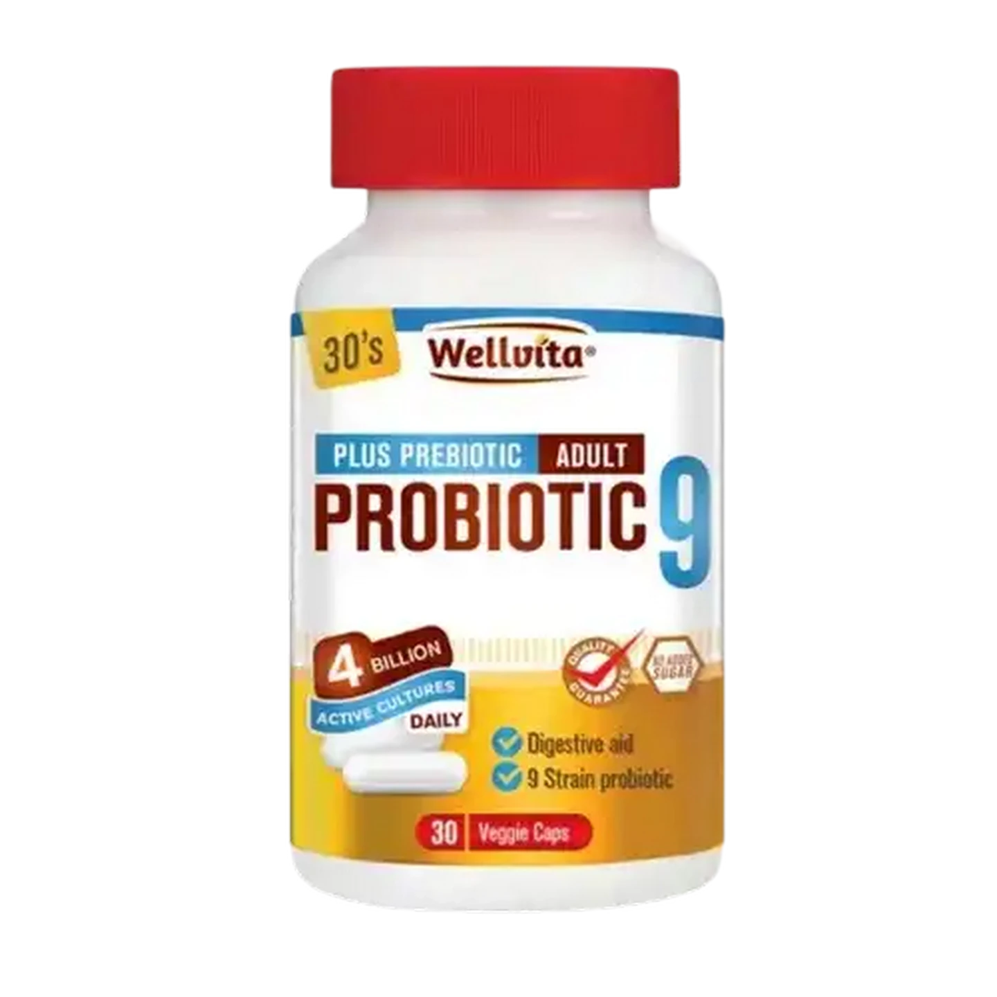 Checkers Sixty60 | Wellvita Adult Probiotic 9 Strain Capsules 30 Pack