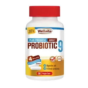 Checkers Sixty60 | Wellvita Adult Probiotic 9 Strain Capsules 30 Pack