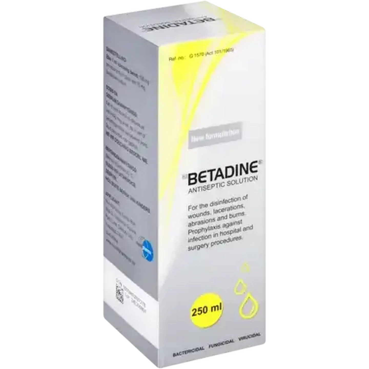 Image of Betadine Antiseptic Solution 250ml
