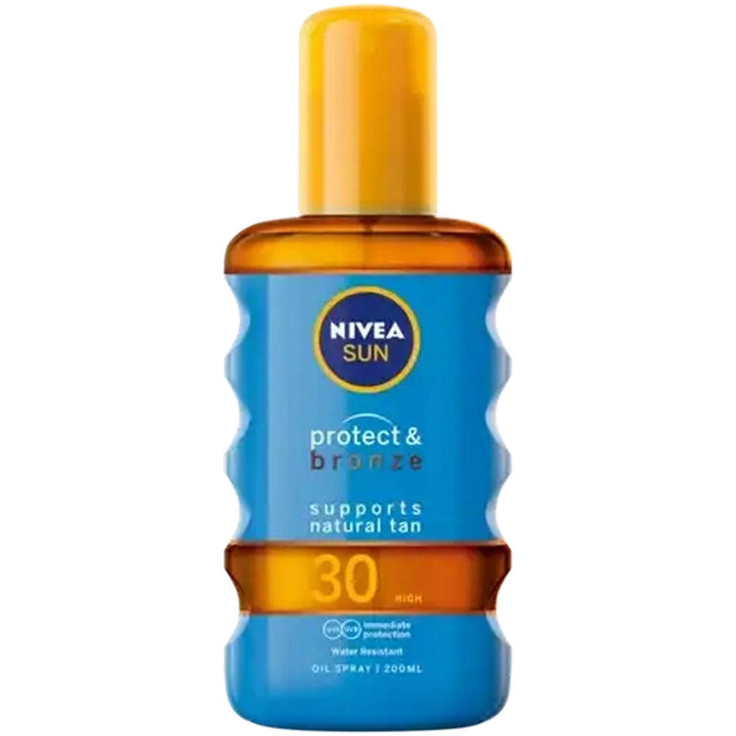 Image of NIVEA SUN Protect & Bronze SPF30 Sun Tan Oil Spray 200ml