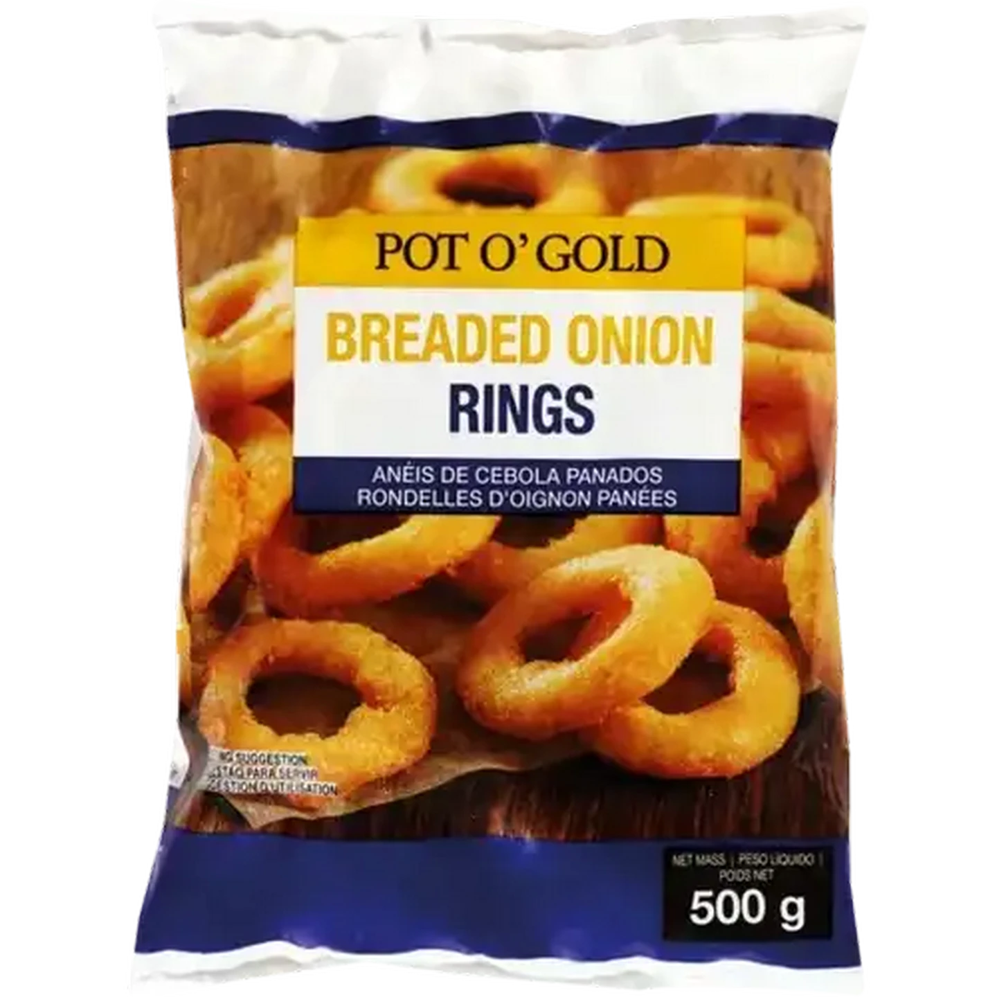 Image of Pot O' Gold Frozen Breaded Onion Rings 500g