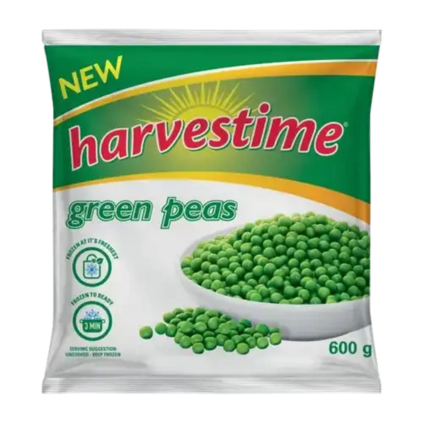 Checkers Sixty60 | Harvestime Frozen Green Peas 600g