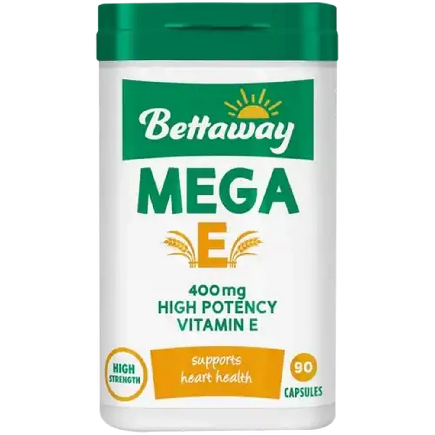 Image of Bettaway Mega E 400 UI Capsules 90 Pack