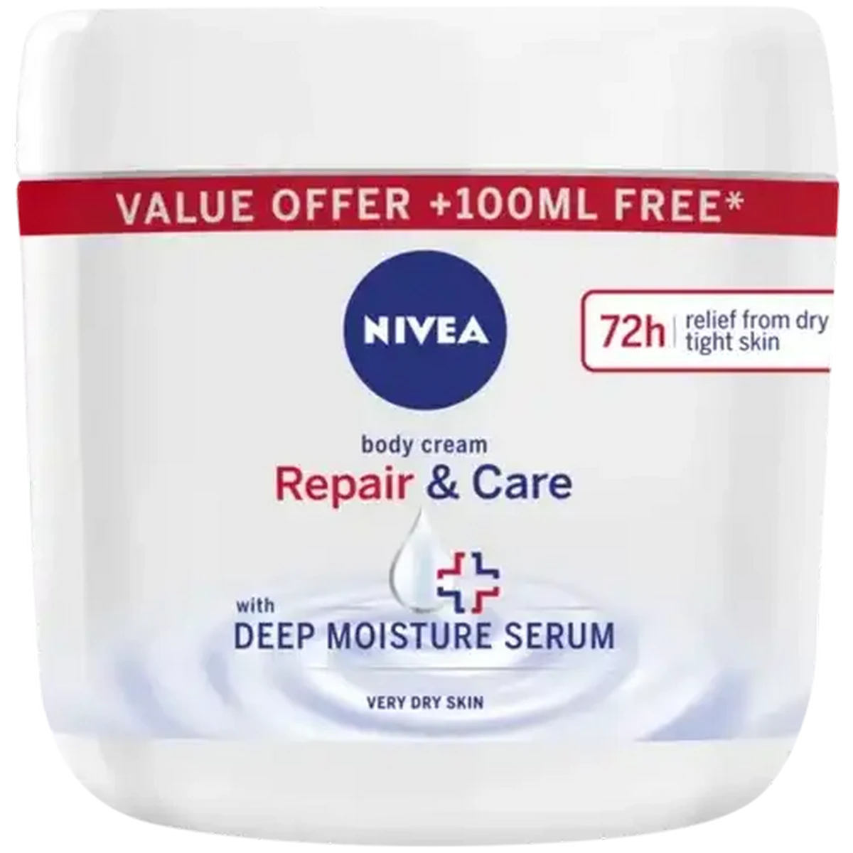 Checkers Sixty60 | NIVEA Repair & Care Body Cream Tub 400ml