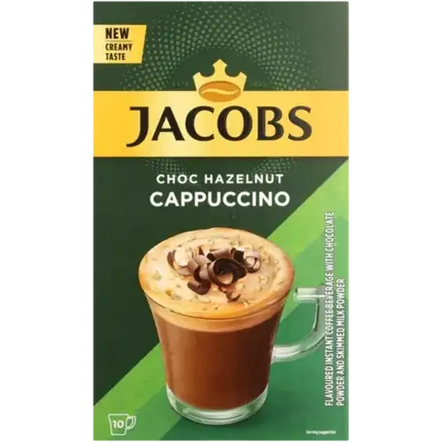 Checkers Sixty60 | Jacobs Choc Hazelnut Flavoured Cappuccino 10 x 18g